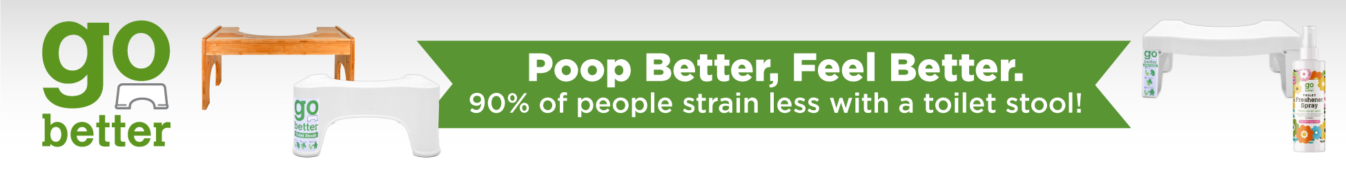 Go Better Toilet Stools Cure Constipation